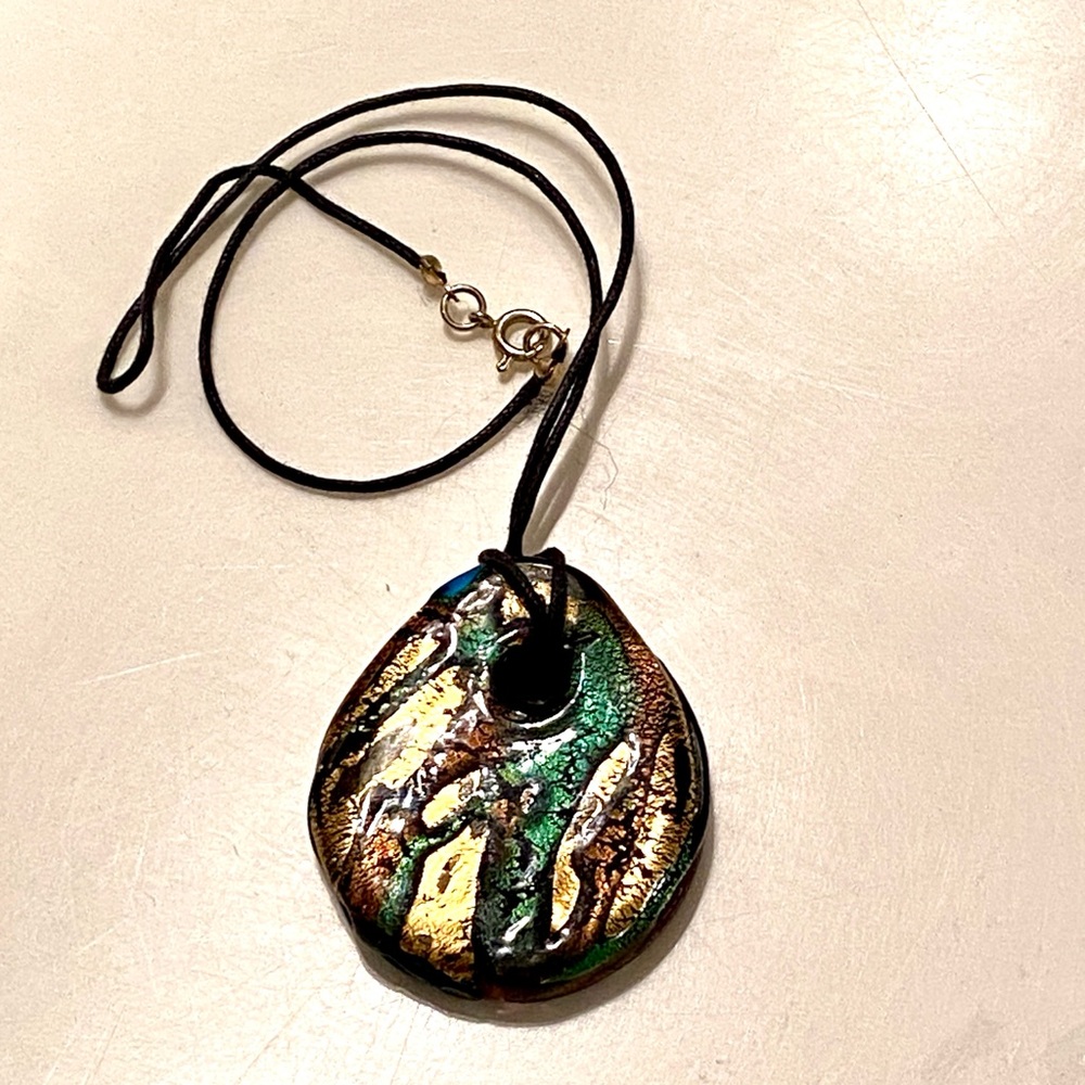 Multicolor Pendant Necklace